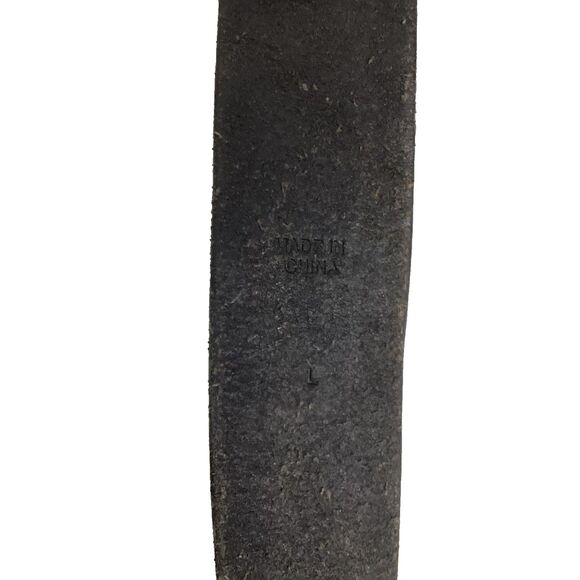 Lauren Ralph Lauren Belt Women\'s Large Tooled Leather Brown Etched Floral 5-Hole main image 6